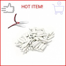 100pcs White Dry B-Connector Wire Telephone Alarm Wire Crimp Beanies Splices for
