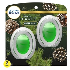 2 Pack Green Area Deodorizer Winter Spruce Odor Eliminator for Small Spaces