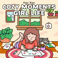 Cozy moments - Girl life: Coloring Book for Adults and Teens with super cute...