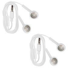 2 Pack Wired iPhone Earbuds/Headphones with 3.5mm Earphones with Microphone V...