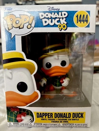 Funko Pop /Disney Donald Duck /90th Dapper/ #1444 /Vaulted /2024 NIB.