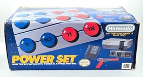 NES POWER SET CONSOLE Complete Parts Nintendo Authentic Tested Works Pad