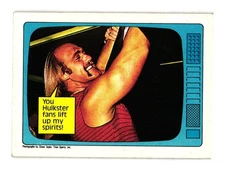 1985 Topps WWF - Hulk Hogan (#60)  You Hulkster Fans Lift Up My Spirits!