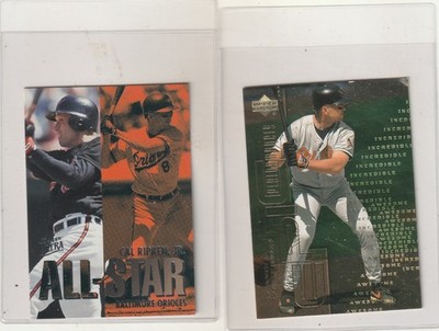 2- CAL RIPKEN     INSERTS      NM/MT INV. 614