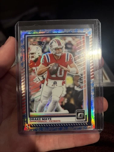 2025 Panini Donruss Optic - Drake Maye #47 Rocket Prizm