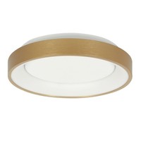Led Deckenleuchte Schlafzimmer In Gold Weiß Ø38 Cm 2700 K Deckenlampe GemüTlich