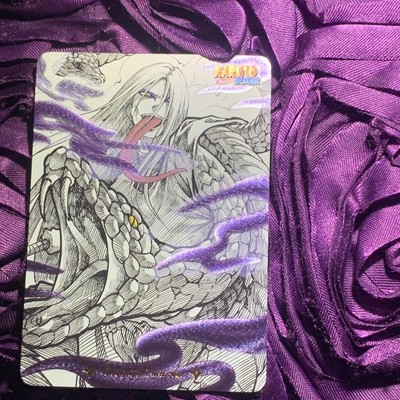 Orochimaru NARUTO Crystal Anime Waifu ACG Girl Holo Card