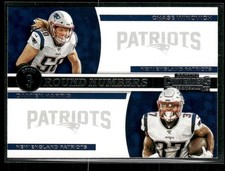 2019 Panini Contenders #RN-WH Chase Winovich / Damien Harris Round Numbers