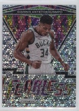 2020-21 Panini Prizm Fearless Fast Break Prizm Giannis Antetokounmpo #15 05cd