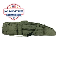 51" Ultimate Drag Bag Tactical Rifle Case Heavy Duty Padded Shooting Gear