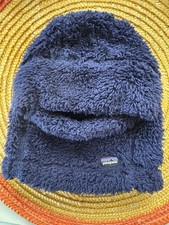Patagonia Navy Fleece Trapper Hat Ear Flap 3M Unisex Baby Toddler Winter
