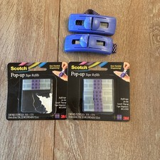 Scotch Pop-Up Tape Refill Strips; 4 Tape Pads...
