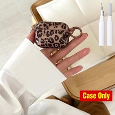 AirPods 4 AirPods 5 Case Leopard Aesthetic Cover - Brown