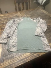 Wild Things Tactical FR ABU Camouflage USAF Combat Shirt Elbow Pads SOF Size XL