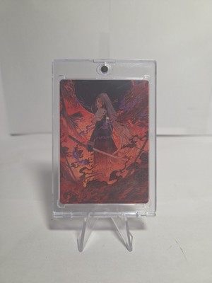 MTG Nibelheim Aflame Art Card - FINAL FANTASY sephiroth W/Hard