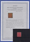France 1914 Chamber of Commerce Stamp Valenciennes Mi. No. 127 Unused * Certificate