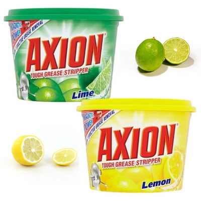 Axion Dishwashing paste & Lemon 700 g Grease Cutter Powerful Citrus Fresh
