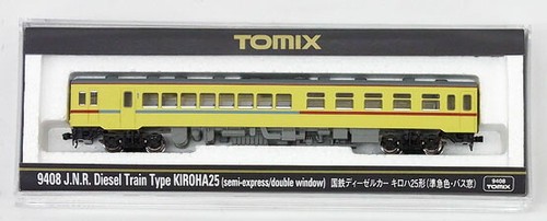 NGauge TOMIX (Tomix) 9408 JNR Diesel Car KiRoHa 25 (Semi-Express Color, Bus | Zustand: Usado