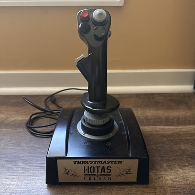 Thrustmaster Hotas Cougar Joystick Control Grip Tested & Working