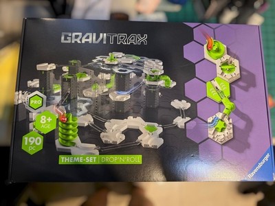 Gravitrax PRO Starter-Set Drop'N'Roll. Interactive Marble Run System, Construct