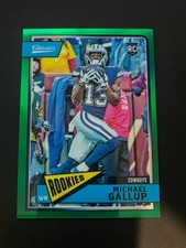 2018 Panini Honors Classics Update Rookies Green /75 Michael Gallup #320