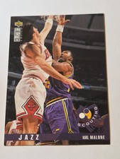 1995-96 Upper Deck Collector's Choice - Scouting Report Karl Malone #347