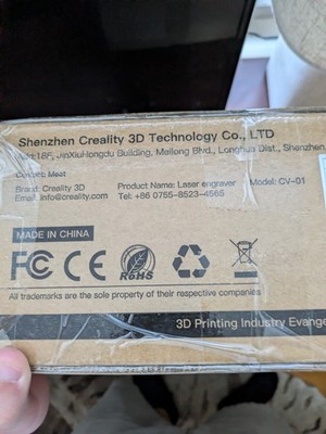 Creality Laser Engraver Enclosure With Fan And Pipe