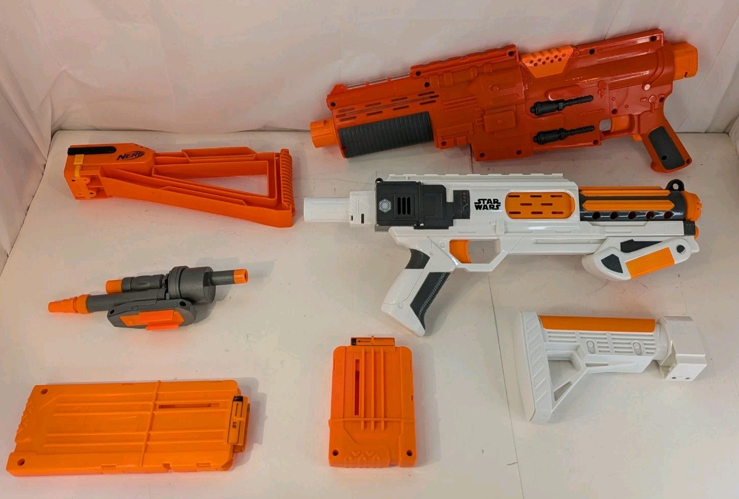 Nerf Star Wars 7 Items, Stormtrooper Blaster* & Rouge One Jy