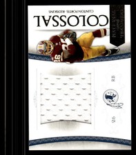 2010 PLAYOFF NATIONAL TREASURES CLINTON PORTIS 19 COLOSSAL MATERIAL /50 REDSKINS