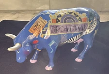 Cow Parade Broadway Cow #9159  ** read