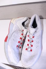 Adidas CrazyLight Boost Shoes Mens Size 14.5 Running White Red Athletic Casual