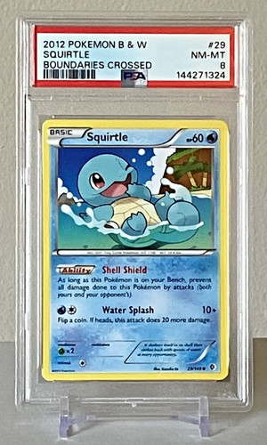 Squirtle graded PSA 8 for sale on eBay