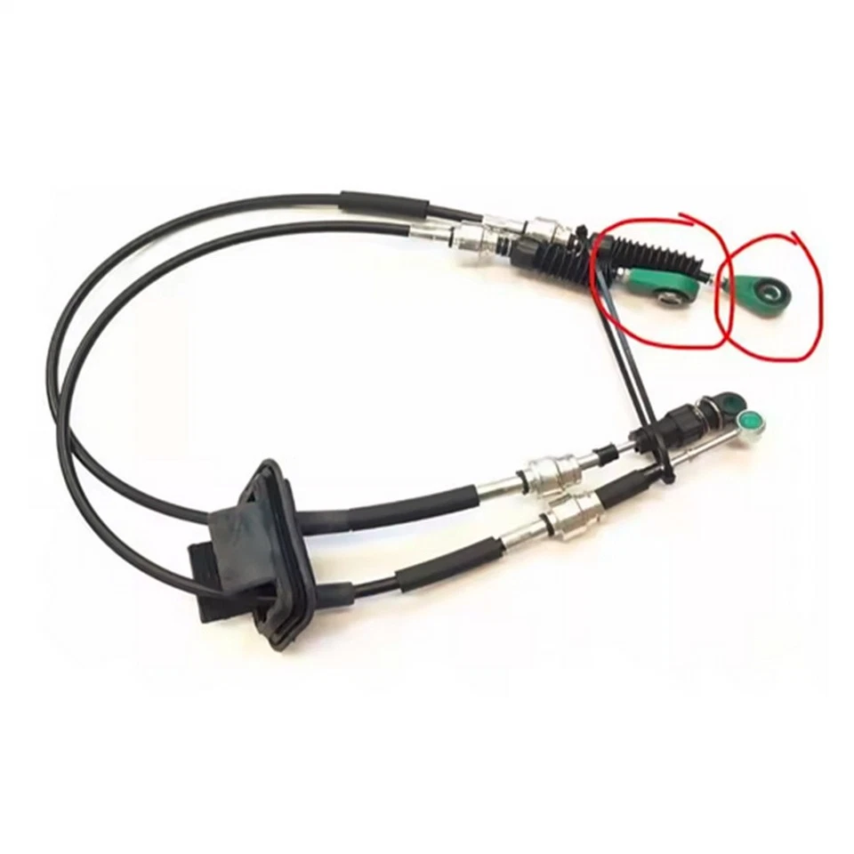 2pcs Shifter Lever Selector Connect 555223138 For Ford KA For Fiat 500 2007 - - Image 4 of 4