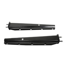Straight Spring Loaded Mud Flap Hangers for Semi Trucks  30" Heavy-Duty Steel