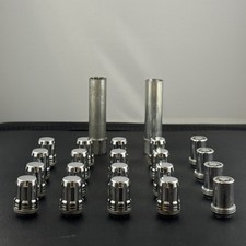 Mcgard Cone Seat Lug Nut Set Of 20 M12 X 1.25 Spline Drive Set W Wheel Locks