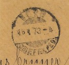 1873 Switzerland Scott # 53 Cover - Bern to Aarwangen via Langenthal — photo 3