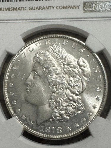 1878-s Morgan Dollar, 1st Year Issue, NGC MS64, free Shipping