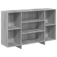 Sideboard Grau Sonoma 120X30X75 Cm Holzwerkstoff