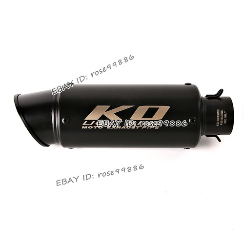 For Voge 300DS 2020-2025 Motorcycle Exhaust Tip Mid Pipe Black Muffler DB Killer - Picture 15 of 20