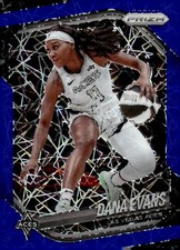 DANA EVANS 2025 Panini Prizm WNBA Blue Velocity #33 Basketball  ID:160753