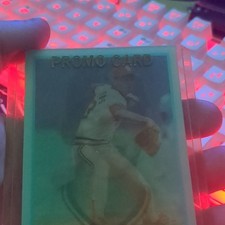 Sportflics 1986 Rookies Promo Card Rookie Greg Mathews #41 St. Louis Cardinals. rookie card picture