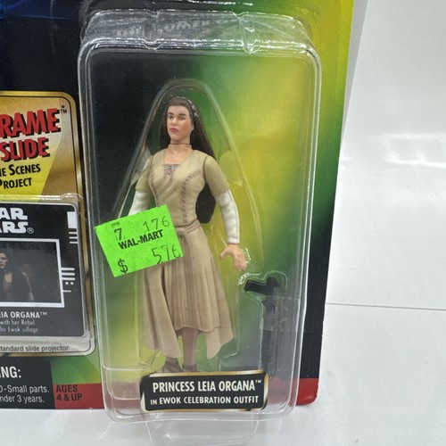 Star Wars Princess Leia Organa In Ewok Celebration Outfit Action Figure POTF New - Picture 5 of 14