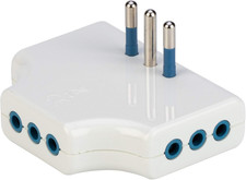 | PP2346X Adattatore Presa Tripla Salvaspazio Piccola Multipla Spaziozero, Una S