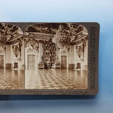 Berlin Germany Stereoview C1900 Real Photo Europe Royal Throne Room