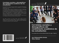 Joy Olufunmilola Eniola (U. A.) | Correlatos Sociales Y DemográFicos Del...