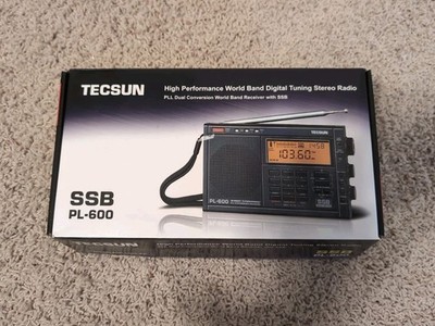 Tecsun PL600 AM FM SW SSB Synchronous Shortwave PL-600 Air band Radio World