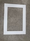 Lot 4 Large White Pre Cut Mats used in framing artwork — photo 9