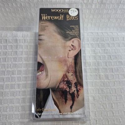 WOOCHIE Special Effects Werewolf Bites Latex Prosthetic Cinema Secrets WO351