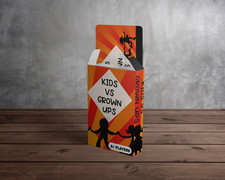 Kids vs Grown-Ups ? 52 Cards, 96 Fun Questions ? Family Quiz Game UK ????