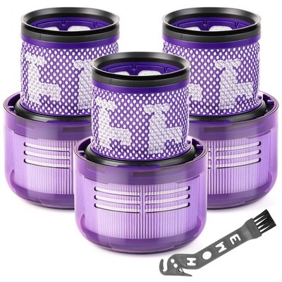 3 Pack V9 Filter for Dyson Motorbar Digital Slim Fluffy Extra Cordless Vacuum...